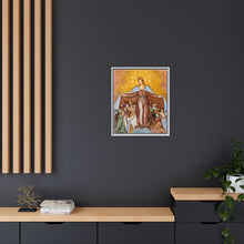Fresco of Virgin-of-Mercy on the northern wall of the subsidiary church Saint Anna in Saager