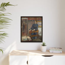 Hélène Rouart in her Father's Study (1886) by Edgar Degas