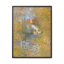 Claude Monet's The Geese (1874) famous painting. Original from the Sterling and Francine Clark Art Institute - NOMADEN ART GALLERY