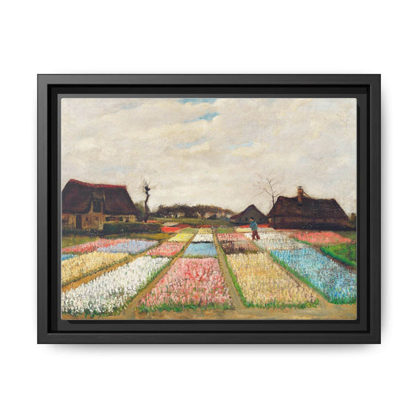 Flower Beds in Holland (1883) by Vincent Van Gogh - Vintage Landscape Art Print - NOMADEN ART GALLERY