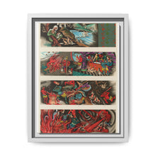 Chinese Buddhist hell, vintage painting by G.A. Audsley-Japanese illustration - NOMADEN ART GALLERY