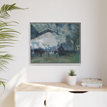 Arrival of the Normandy Train, Gare Saint-Lazare by Claude Monet - NOMADEN ART GALLERY