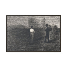 Peasants (ca. 1881–1884) by Georges Seurat - NOMADEN ART GALLERY