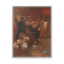 The Studio (1867) by Winslow Homer - NOMADEN ART GALLERY