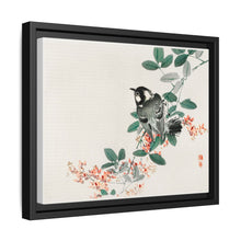 Black-capped chickadee by Kōno Bairei (1844-1895)