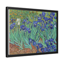 Vincent Van Gogh's Irises (1889). Famous painting, original from the J. Paul Getty Museum. - NOMADEN ART GALLERY