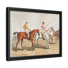 Illustration of jockies from The Costume of Yorkshire (1814) by George Walker
