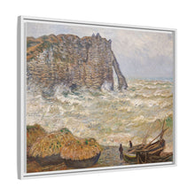 Claude Monet's Stormy Sea in Étretat (1883) - NOMADEN ART GALLERY