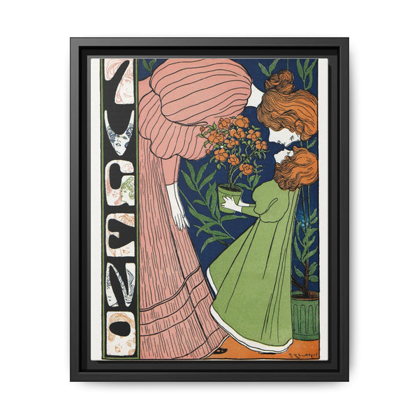 Cover of the art and literature magazine "Jugend", issue no. 40 (1896) chromolithograph by Josef Rudolf Witzel - NOMADEN ART GALLERY