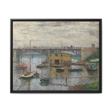 Claude Monet's Bridge at Argenteuil on a Gray Day (1876) - NOMADEN ART GALLERY