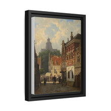 Dutch Street Scene (c. 1850–55) by Cornelis Springer - NOMADEN ART GALLERY