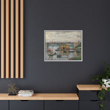 Claude Monet's Bridge at Argenteuil on a Gray Day (1876) - NOMADEN ART GALLERY