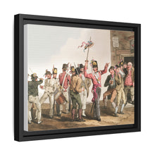 Illustration of thirty-third regiment from The Costume of Yorkshire (1814) by George Walker