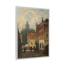 Dutch Street Scene (c. 1850–55) by Cornelis Springer