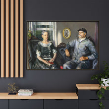 Mr. and Mrs. Phillip Wase (1924) by George Wesley Bellows.