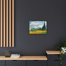 Vincent Van Gogh's Wheat Field with Cypresses (1889). Famous painting, original from the MET Museum - NOMADEN ART GALLERY