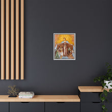 Fresco of Virgin-of-Mercy on the northern wall of the subsidiary church Saint Anna in Saager