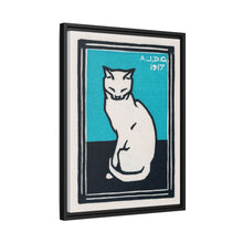 Sitting cat (1917) by Julie de Graag