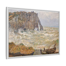 Claude Monet's Stormy Sea in Étretat (1883) - NOMADEN ART GALLERY