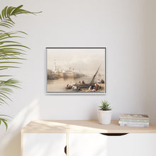 View on the Nile ferry to Gizeh illustration by David Roberts (1796–1864) - Decorative Wall Art