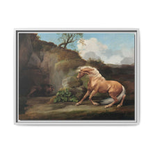 Horse Frightened by a Lion (1762–1768) by George Stubbs - NOMADEN ART GALLERY