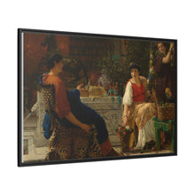 Preparations for the Festivities (The Floral Wreath) (1866) by Sir Lawrence Alma Tadema