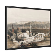 Suez Desert View: Cairo's Citzenib Gate by David Roberts - Antique Wall Art