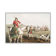 Illustration of hawking from The Costume of Yorkshire (1814) by George Walker - NOMADEN ART GALLERY
