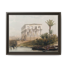 The hypaethral temple at Philae called the Bed of Pharaoh illustration by David Roberts (1796–1864) - NOMADEN ART GALLERY