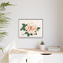 Pink rose by Kōno Bairei (1844-1895)