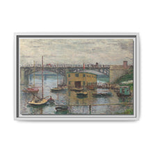 Claude Monet's Bridge at Argenteuil on a Gray Day (1876) - NOMADEN ART GALLERY