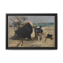 Tarring the Boat (Le Bateau goudronné) by Édouard Manet - NOMADEN ART GALLERY