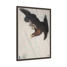 Eagle Flying in Snow (1933) by Ohara Koson