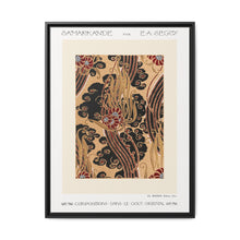 Flower pattern Art Deco stencil print in oriental style. Original from our own 1914 edition of Samarkande - NOMADEN ART GALLERY