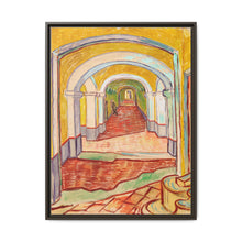Corridor in the Asylum (1889) by Vincent Van Gogh - NOMADEN ART GALLERY
