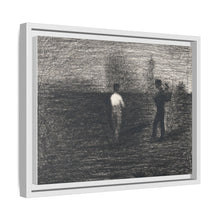 Peasants (ca. 1881–1884) by Georges Seurat
