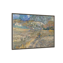 Vincent van Gogh's The Landscape at Saint-Rémy (Enclosed Field with Peasant) - NOMADEN ART GALLERY