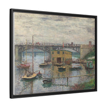 Claude Monet's Bridge at Argenteuil on a Gray Day (1876) - NOMADEN ART GALLERY