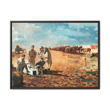 Rainy Day in Camp (1870) by Winslow Homer - NOMADEN ART GALLERY