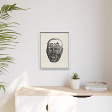 Ancient face from 19th Century Grammar of Ornament by Owen Jones. - NOMADEN ART GALLERY