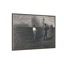 Peasants (ca. 1881–1884) by Georges Seurat