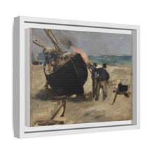 Tarring the Boat (Le Bateau goudronné) de Édouard Manet