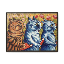 Three cats singing. Gouache by Louis Wain, 1925/1939 - NOMADEN ART GALLERY