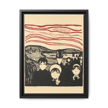 Edvard Munch's Anxiety (Angst) (1896) - NOMADEN ART GALLERY
