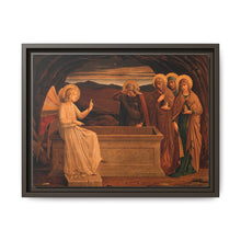 The women at the grave of Christ: anangel tells them that he is risen. Colour lithograph by M. and N. Hanhart after J.E. Goodall after Fra Angelico. - NOMADEN ART GALLERY