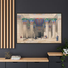 Grand Portico of the Temple of Philae Nubia illustration by David Roberts (1796–1864)