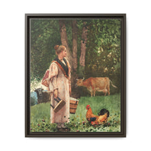 The Milk Maid (1878) by Winslow Homer - NOMADEN ART GALLERY