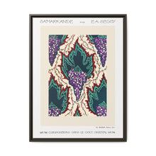 Grape pattern Art Nouveau pochoir print in oriental style. Original from our own 1914 edition of Samarkande - NOMADEN ART GALLERY