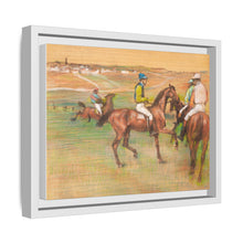 Caballos de carreras (ca. 1885-1888) de Edgar Degas 