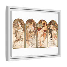 Alphonse Maria Mucha's The Seasons (1897). Famous Art Nouveau artwork